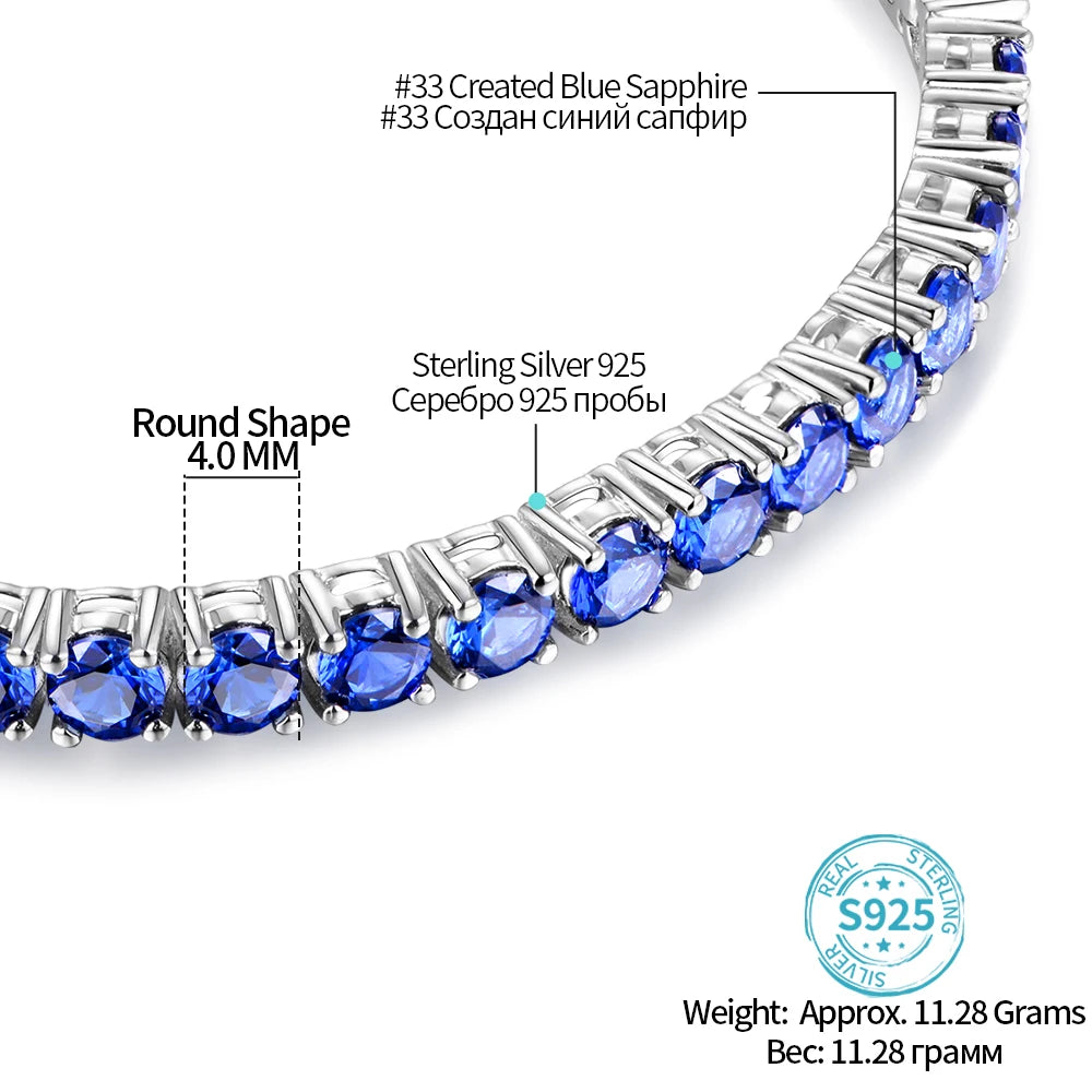 Luxury Solid 925 Sterling Silver Bracelets