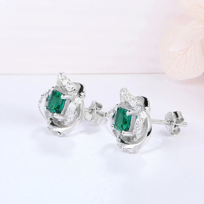 Vintage 100% 925 Sterling Silver Earrings