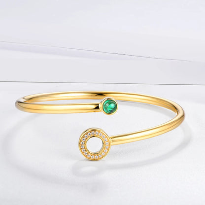 18K Yellow Gold Plated Charm Bracelet