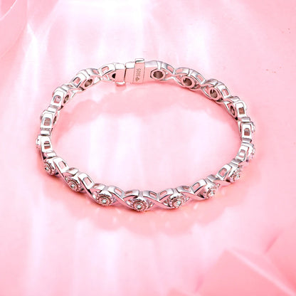 925 Silver 18K Gold Plated Tennis Bracelets