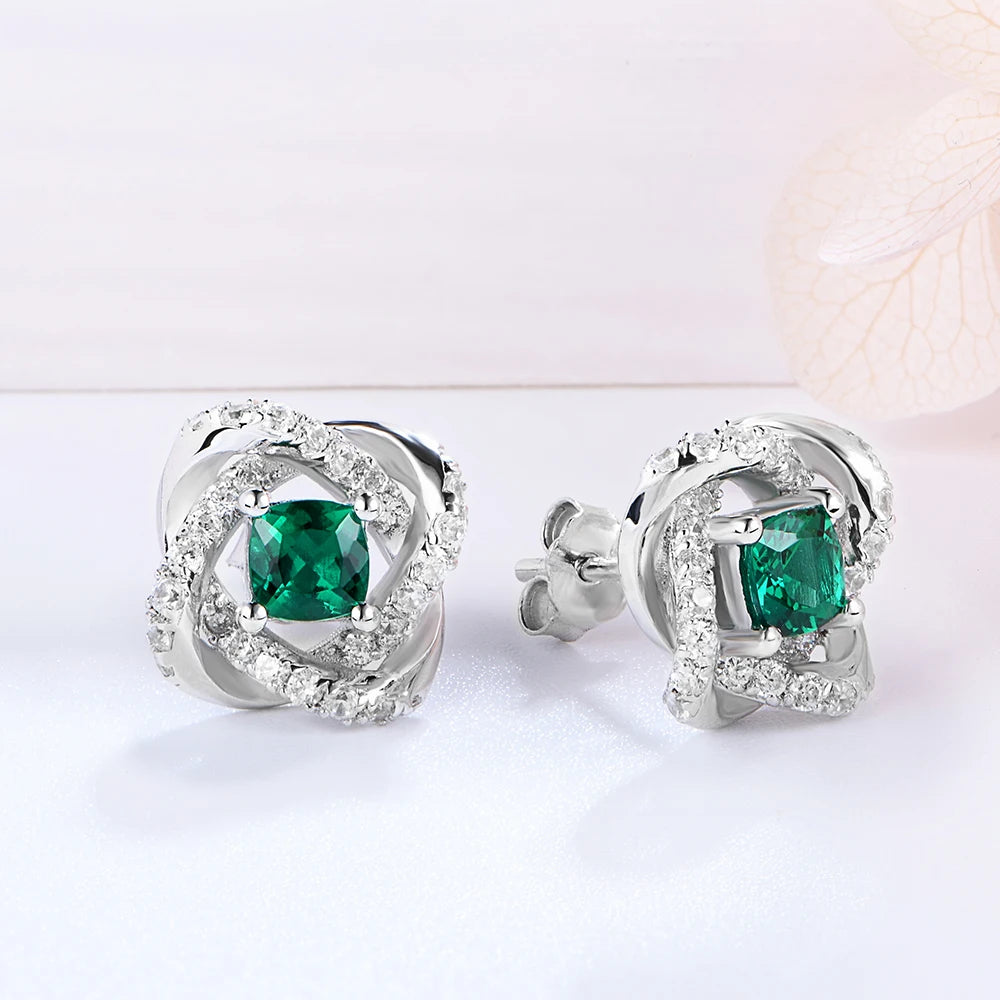 Vintage 100% 925 Sterling Silver Earrings