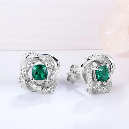 Vintage 100% 925 Sterling Silver Earrings