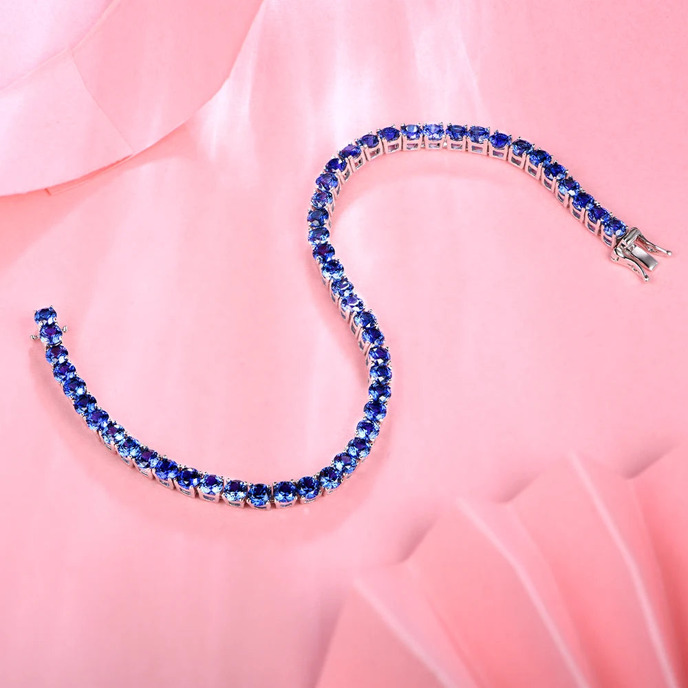 Luxury Solid 925 Sterling Silver Bracelets