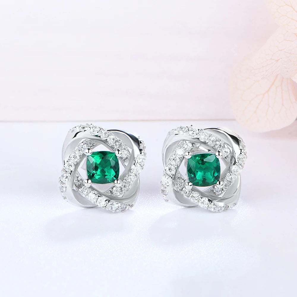 Vintage 100% 925 Sterling Silver Earrings