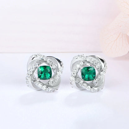 Vintage 100% 925 Sterling Silver Earrings