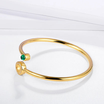 18K Yellow Gold Plated Charm Bracelet