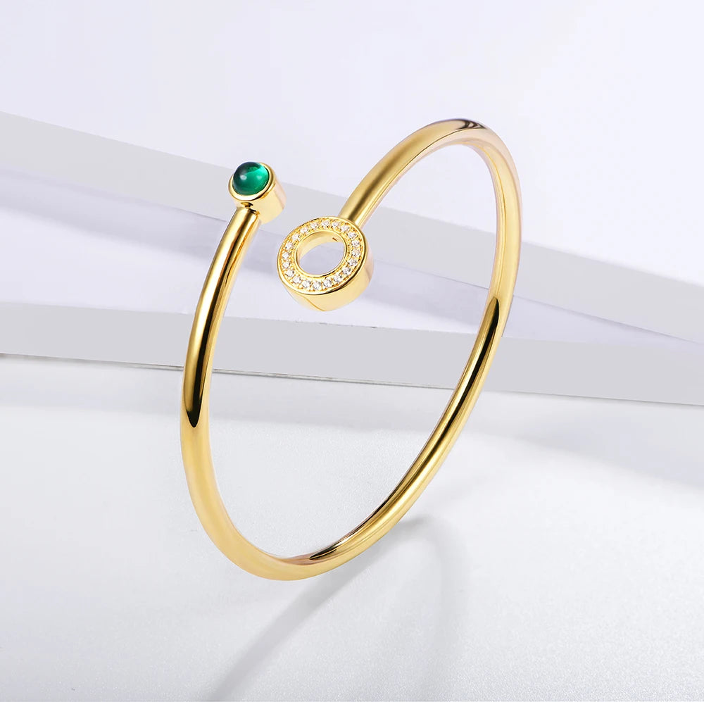 18K Yellow Gold Plated Charm Bracelet