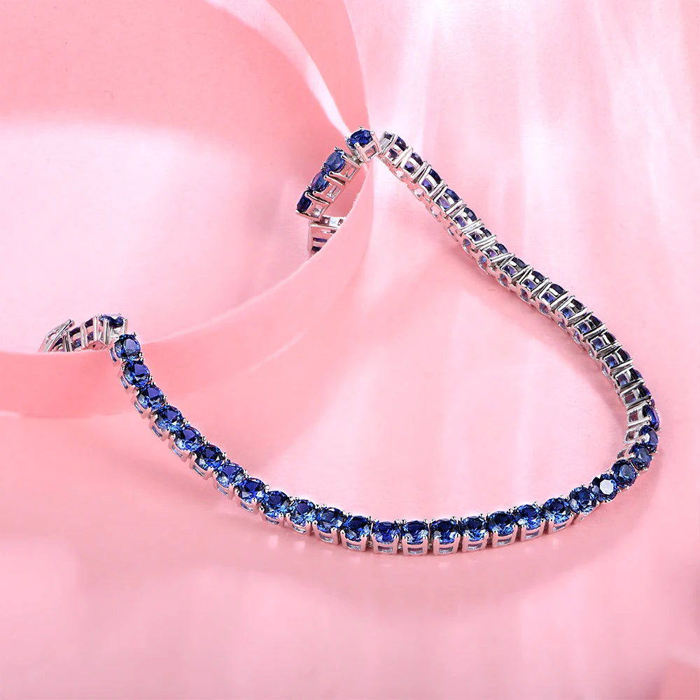 Luxury Solid 925 Sterling Silver Bracelets