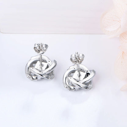 Vintage 100% 925 Sterling Silver Earrings