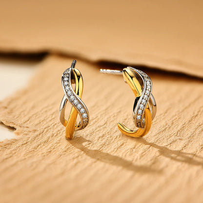 925 Sterling Silver Special Moissanite Earring