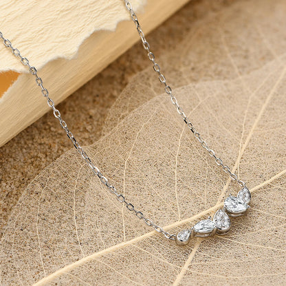 925 Sterling Silver Moissanite Necklace