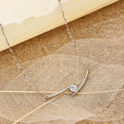 Luxury 5.0mm D Color Moissanite Necklace