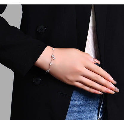 925 Sterling Silver Classic Moissanite Bracelet