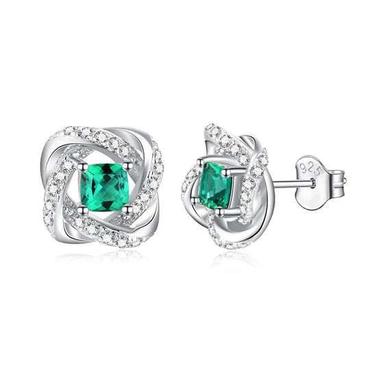 Vintage 100% 925 Sterling Silver Earrings