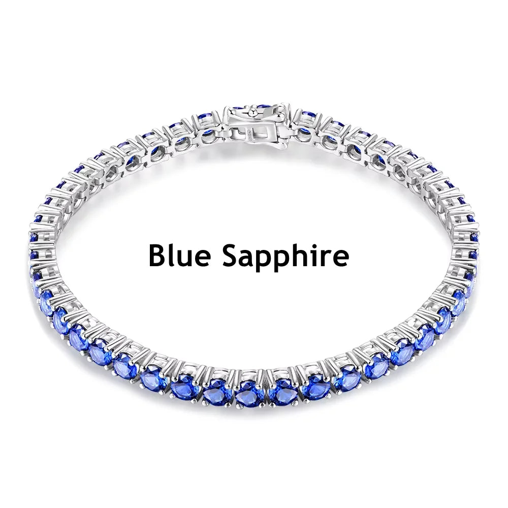 Luxury Solid 925 Sterling Silver Bracelets