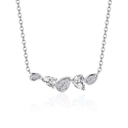925 Sterling Silver Moissanite Necklace