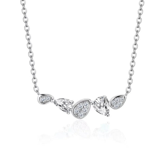 925 Sterling Silver Moissanite Necklace