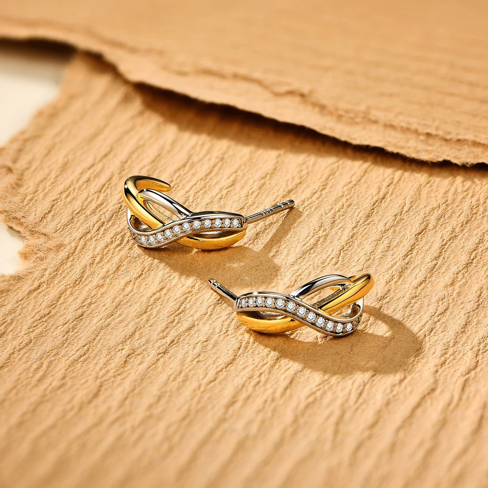 925 Sterling Silver Special Moissanite Earring