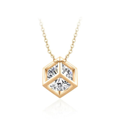 Luxury 4.0ct D Color Moissanite Necklace