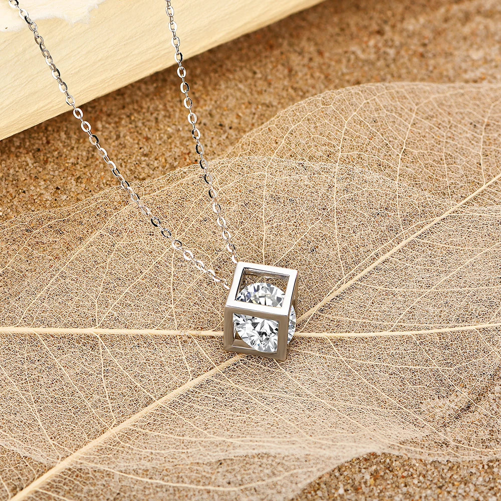 Luxury 4.0ct D Color Moissanite Necklace