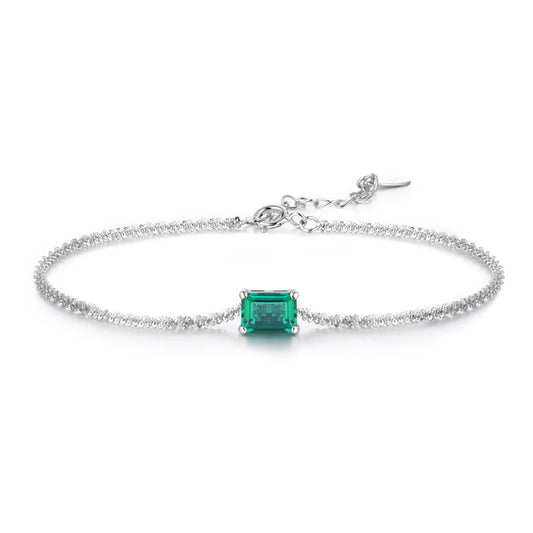 925 Sterling Silver Moissanite Diamond Bracelet