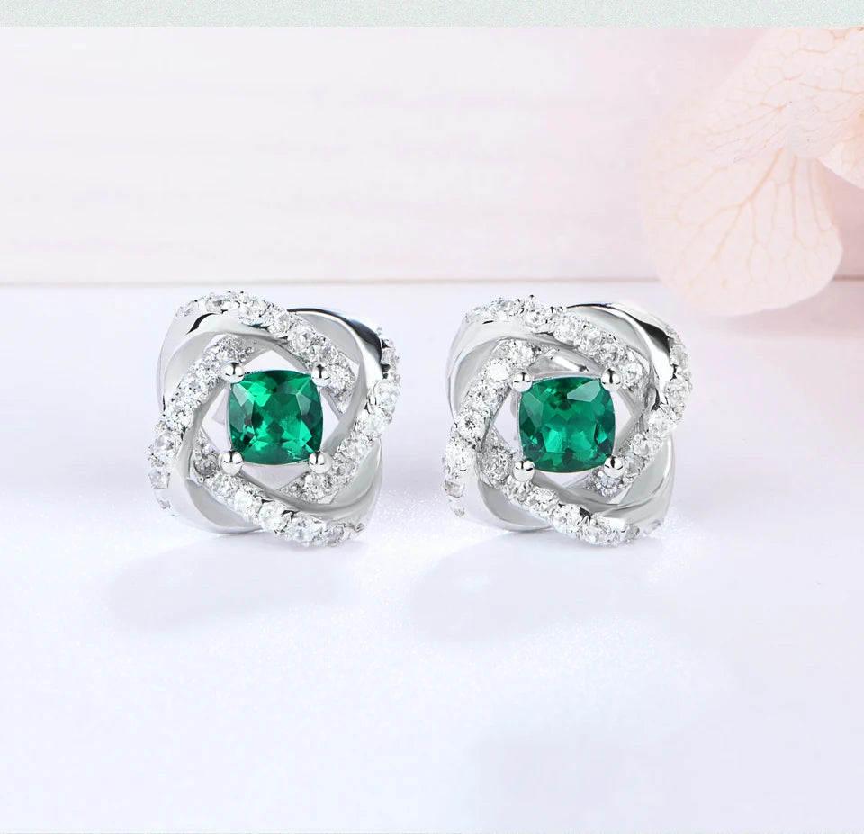Vintage 100% 925 Sterling Silver Earrings