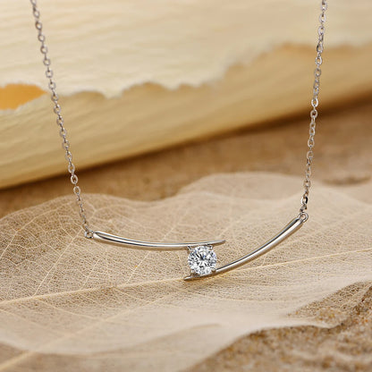 Luxury 5.0mm D Color Moissanite Necklace