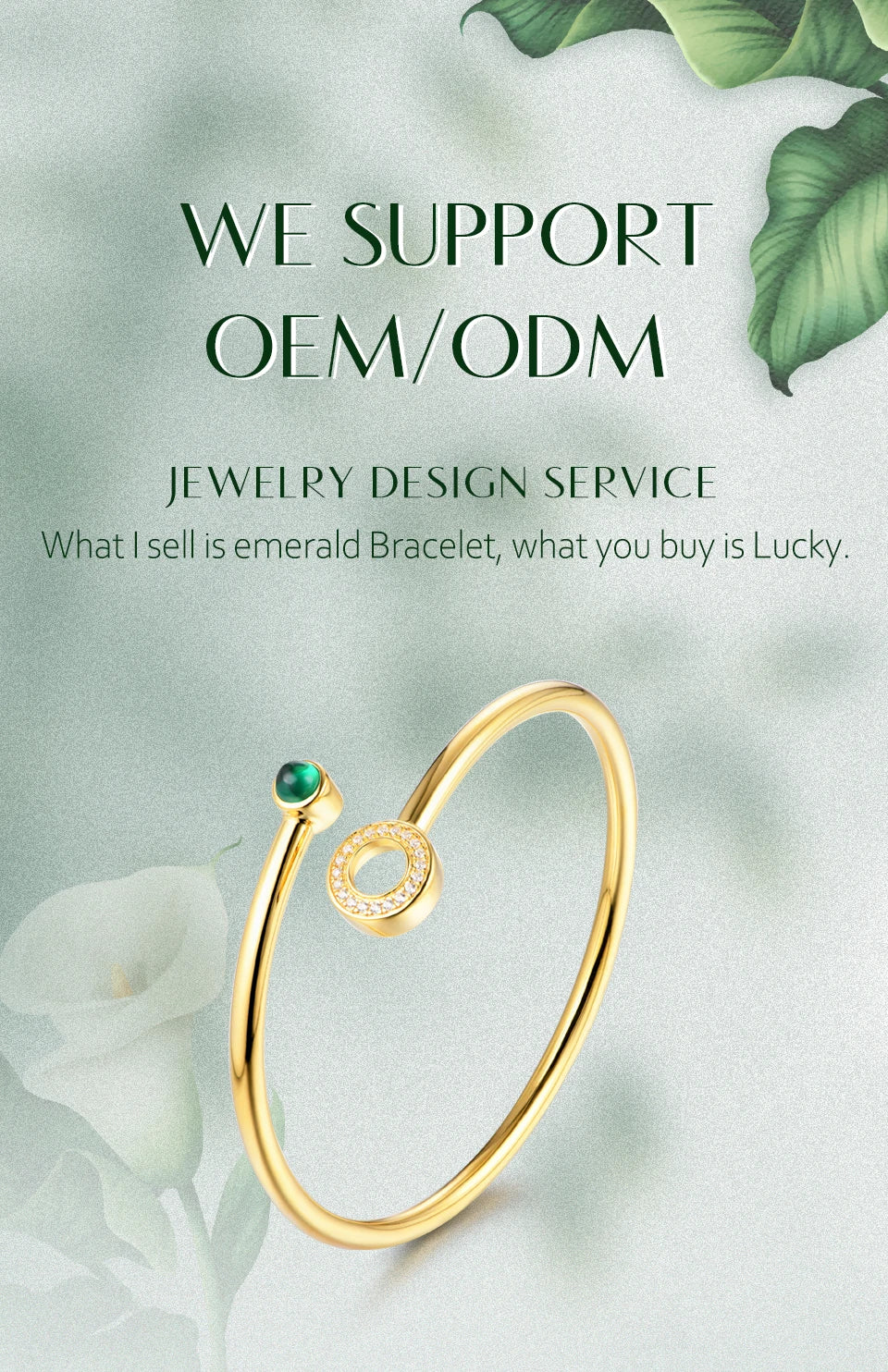18K Yellow Gold Plated Charm Bracelet